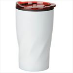 White with Red Lid